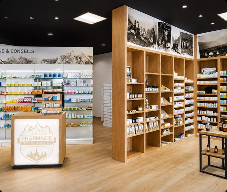 Prestations Aménagement de pharmacie en Suisse romande